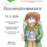Plagát ku podujatiu "Čo v expozícií nenájdete 2024"
