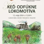 Plagát ku podujatiu Keď odfúkne lokomotíva 2024 na Orabskej lesnej železnici