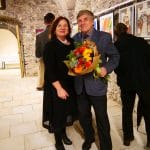 Riaditeľka múzea a umelec Stanislav Harangozó