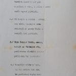 Text partizánskej bojovej piesne z roku 1944.