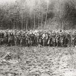 Príslušníci partizánskeho oddielu Signál, 1944 (zdroj dokumentácia OM)