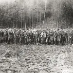 Príslušníci partizánskeho oddielu Signál, 1944 (zdroj dokumentácia OM)
