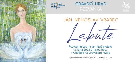Vernisáž výstavy Jána Nehoslava Vrabca „Labute“ v Citadele Oravského hradu