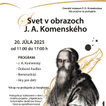 Plagát k podujatiu Svet v obrazoch J. A. Koemnského