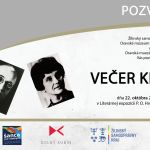 Pozvánka na podujatie Večer klasikov