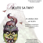 Plagát k podujatiu Bojíte sa tmy? 2025