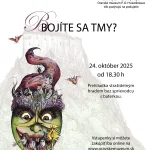 Plagát k podujatiu Bojíte sa tmy? 2025