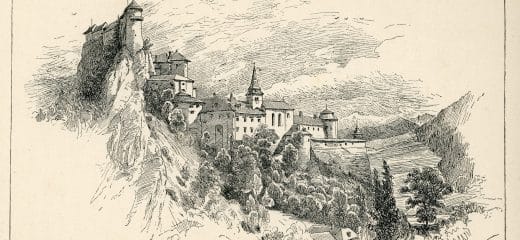 Opis Oravského hradu na stránkach historických novín z 19. storočia