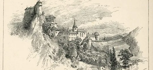 Opis Oravského hradu na stránkach historických novín z 19. storočia