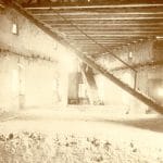 Priestory v Citadele na Oravskom hrade v druhej polovici 19. storočia.