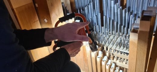 Začali odborné práce na organe/ Rozpoczęły się prace specjalistyczne przy organach