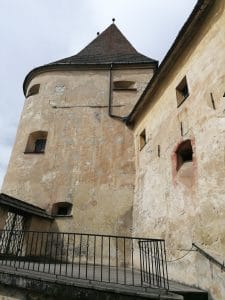 obr. č 11 Archívna bašta pred obnovou. Pohľad z juhu.