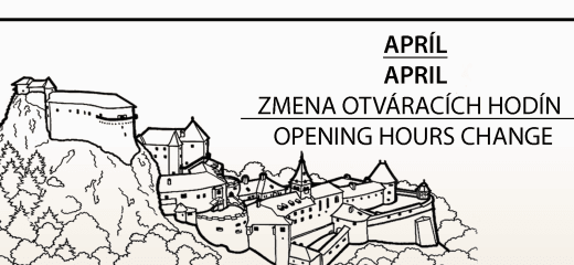 Zmena otváracích hodín v apríli
