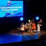 hudobné vystúpenie na 35. výročí samosprávy na Orave a 20. výročí Oravskej vodárenskej spoločnosti