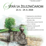 plagát k podujatiu Staň sa železničiarom 2026