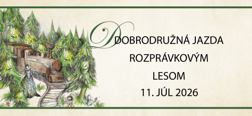 Dobrodružná jazda rozprávkovým lesom