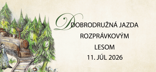 Dobrodružná jazda rozprávkovým lesom