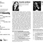 Pozvánka na vernisáž výstavy s názvom 180/110mmHg