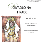 Plagát na podujatie Divadlo na hrade z roku 2026
