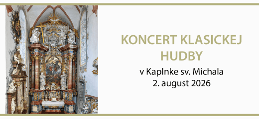 Koncert klasickej hudby v Kaplnke sv. Michala