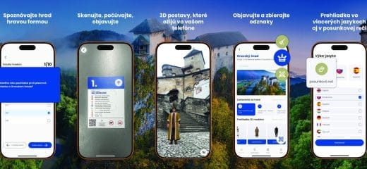 Oravský hrad ožíva v mobilných telefónoch