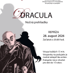 Plagát na reprízu podujatia Dracula 2026