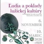Propagačný Plagát "Ľudia a poklady lužickej kultúry".