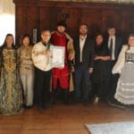 Zástupca Tajpejskej reprezentačnej kancelárie na Oravskom hrade 2018.