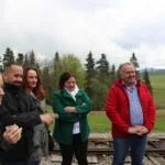 Keď som ja valašil - zábery z podujatia. V strede riaditeľka múzea, napravo od nej Boguslaw Sroka.