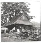 Oravská lesná - vyhňa na historickej fotografií.