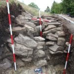 Fotografie z archeologického výskumu na Ostražici 4.