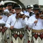 Odpustová slávnosť v Hladovke, začiatok 21. storočia.