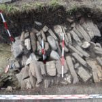 Fotografie z archeologického výskumu na Ostražici.