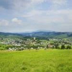 Pohľad na obec Zákamenné