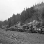 Posun v stanici Chmura v roku 1972