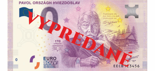 0 Euro Souvenir bankovka je vypredaná!