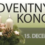 Banner ku podujatiu "Adventný Koncert 2019".