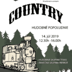 Plagát k podujatiu "Country popoludnie 2019".
