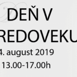 Banner k podujatiu "Deň v stredoveku 2019".