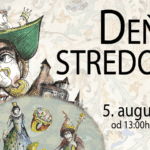 hrad deň v stredoveku banner