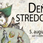 hrad deň v stredoveku banner
