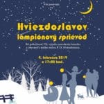 Plagát k podujatiu "Hviezdoslavov lampiónový sprievod 2019".