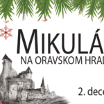 Banner ku podujatiu "Mikuláš na Oravskom hrade 2018".