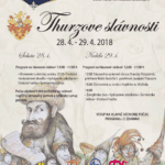 hrad thurzove slávnosti plagat