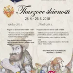 hrad thurzove slávnosti plagat