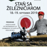 Plagát ku podujatiu "Staň sa železničiarom 2019".