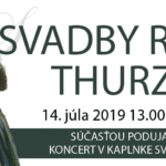 Banner podujatia "Svadby rodu Thurzo 2019".