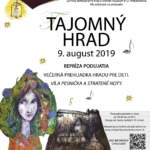Plagát k podujatiu "Tajomný hrad - repríza 2019".