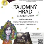 Plagát k podujatiu "Tajomný hrad - repríza 2019".