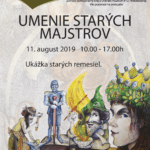 Plagát k podujatiu "Umenie starých majstrov 2019".